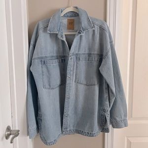 GAP Oversized Denim Shirt Jacket